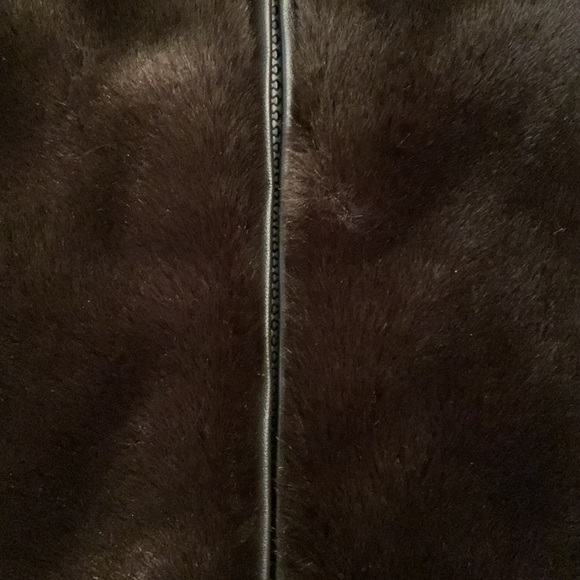 NEW Adrienne Landau Women’s Brown Faux Fur Jacket - Picture 5 of 16